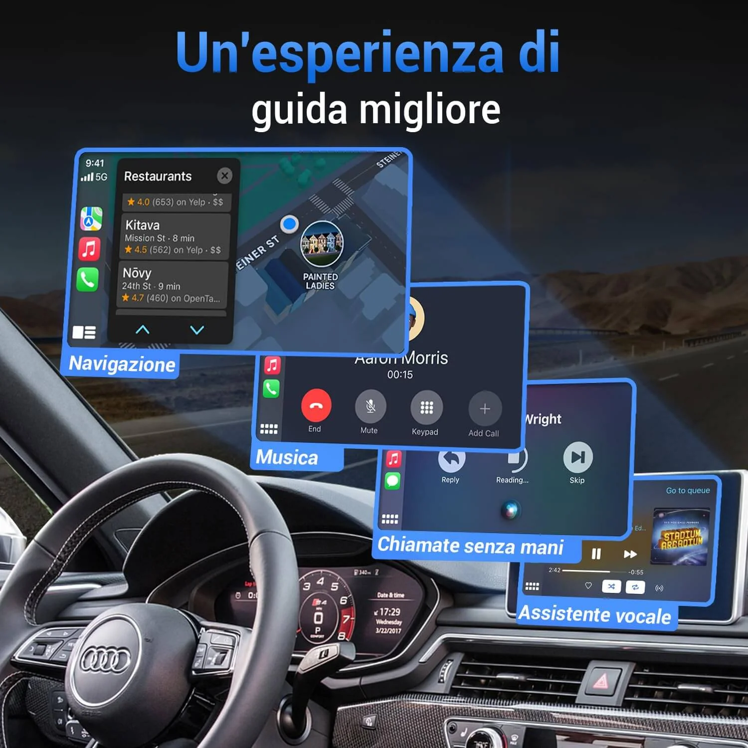 OTTOCAST® U2AIR Pro Adattatore CarPlay Wireless - Image 6