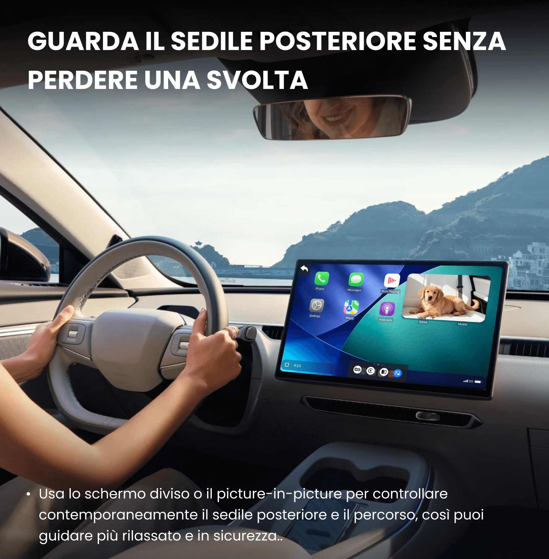 OTTOCAST® Cabin Care Adattatore CarPlay Wireless con Monitoraggio - Image 8