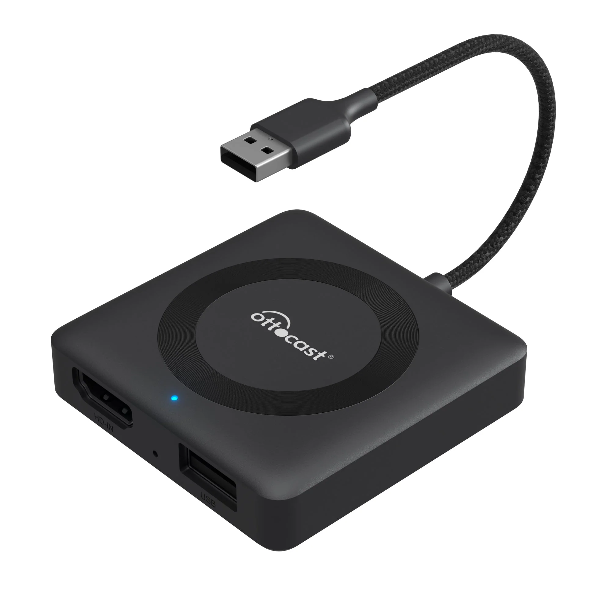 OTTOCAST®Car TV Mate Max IV Universale: CarPlay Wireless e Android Auto con contenuti multimediali HDMI - Image 8