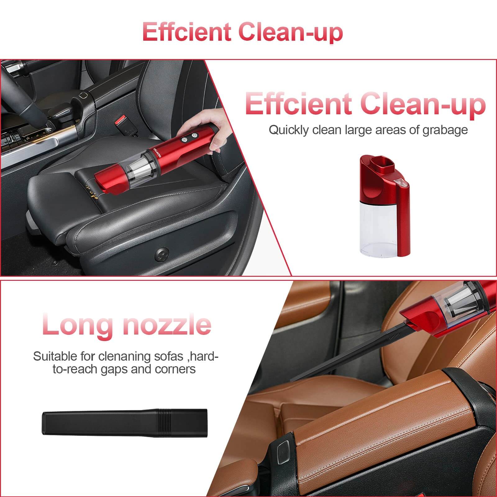 Wireless Handheld Car Vacuum Cleaner - Image 7