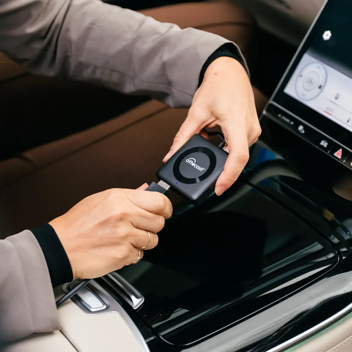 Ottocast® Car TV Mate Pro | Streaming HDMI + Fire TV Stick + Mirroring dello Schermo & Adattatore Wireless CarPlay Android Auto - Image 12