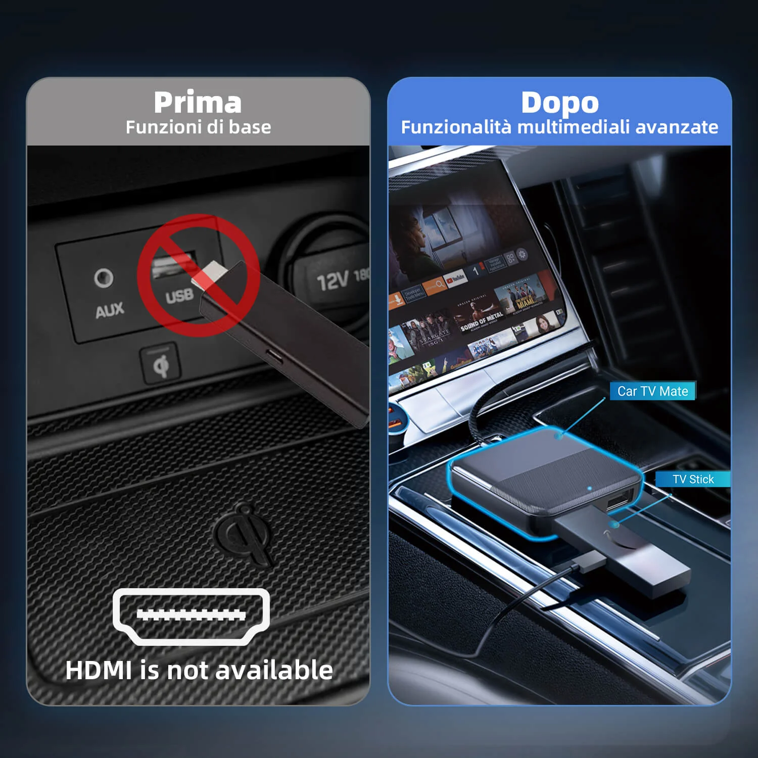 Convertitore TV per auto per Fire TV Stick- facebook - Image 3