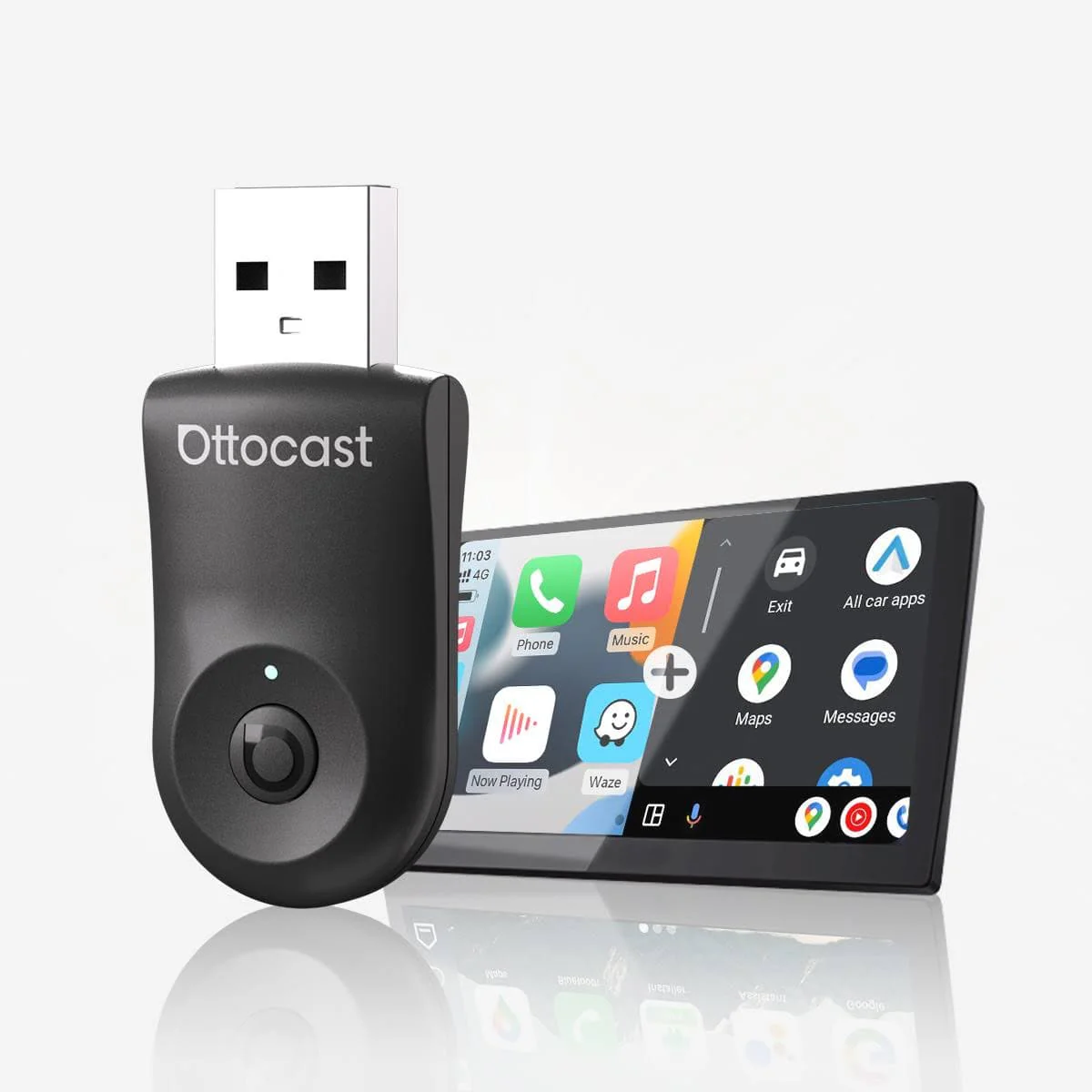 OTTOCAST®2025 Mini Adattatore Wireless CarPlay/Android Auto - Image 12
