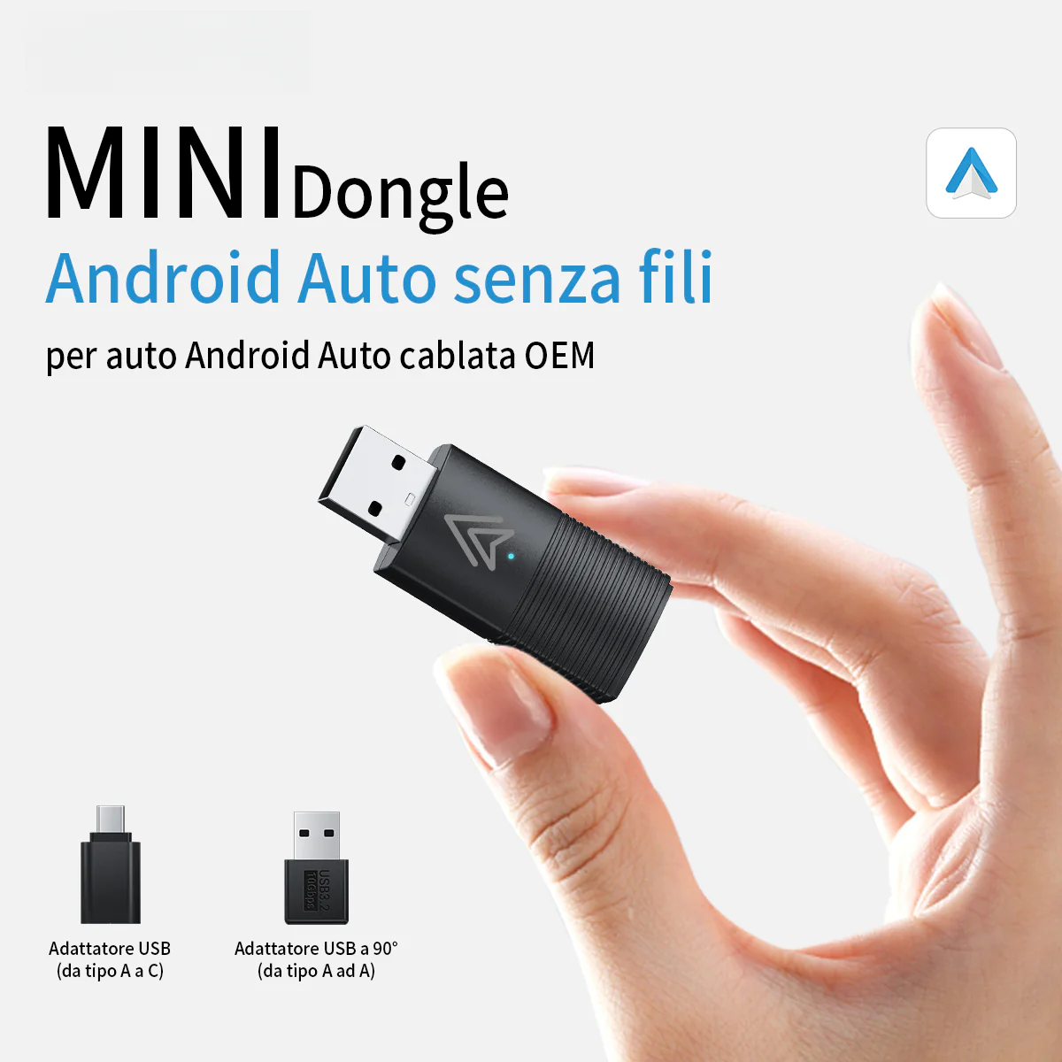 🔥Vendita Calda Sconto del 40%🔥Ottocast®IT Mini Adattatore Wireless CarPlay/Android Auto - Image 8