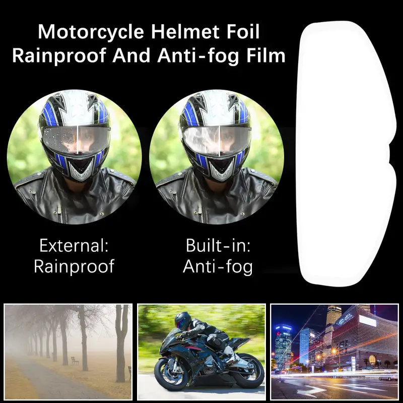 Motorcycle Helmet Waterproof Lens Film - Image 9
