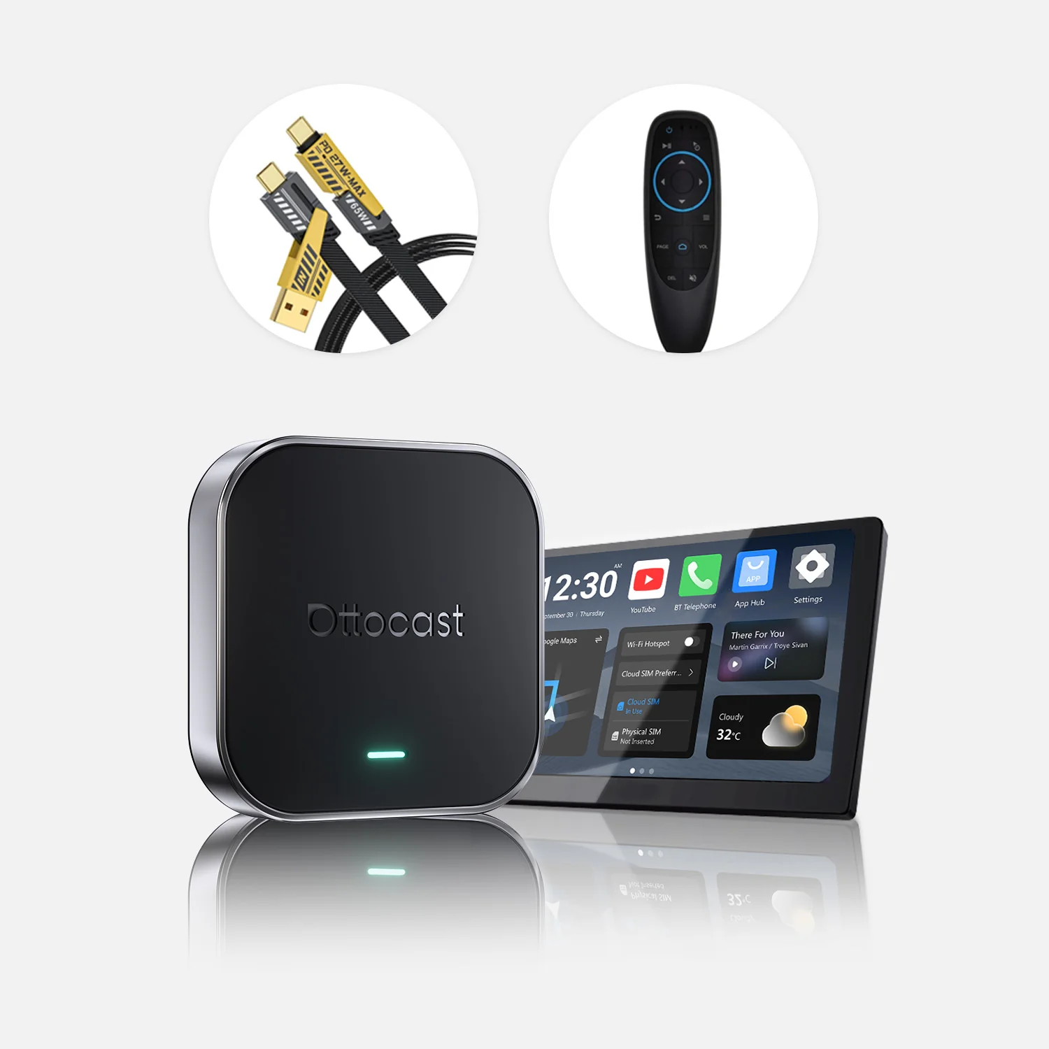 OTTOCAST®OttoAibox E2 CarPlay AI Box - Image 10