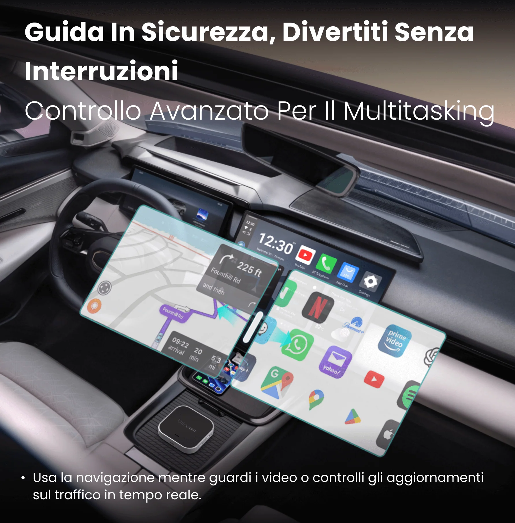 OTTOCAST®OttoAibox E2 CarPlay AI Box - Image 3