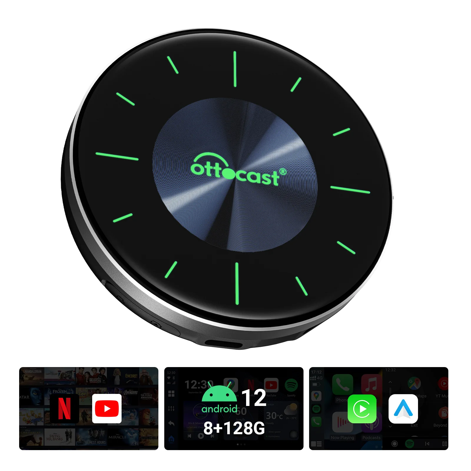 (🎉Sconto del 40% per il Prime Day)OttoAibox P3 CarPlay AI Box - Image 10