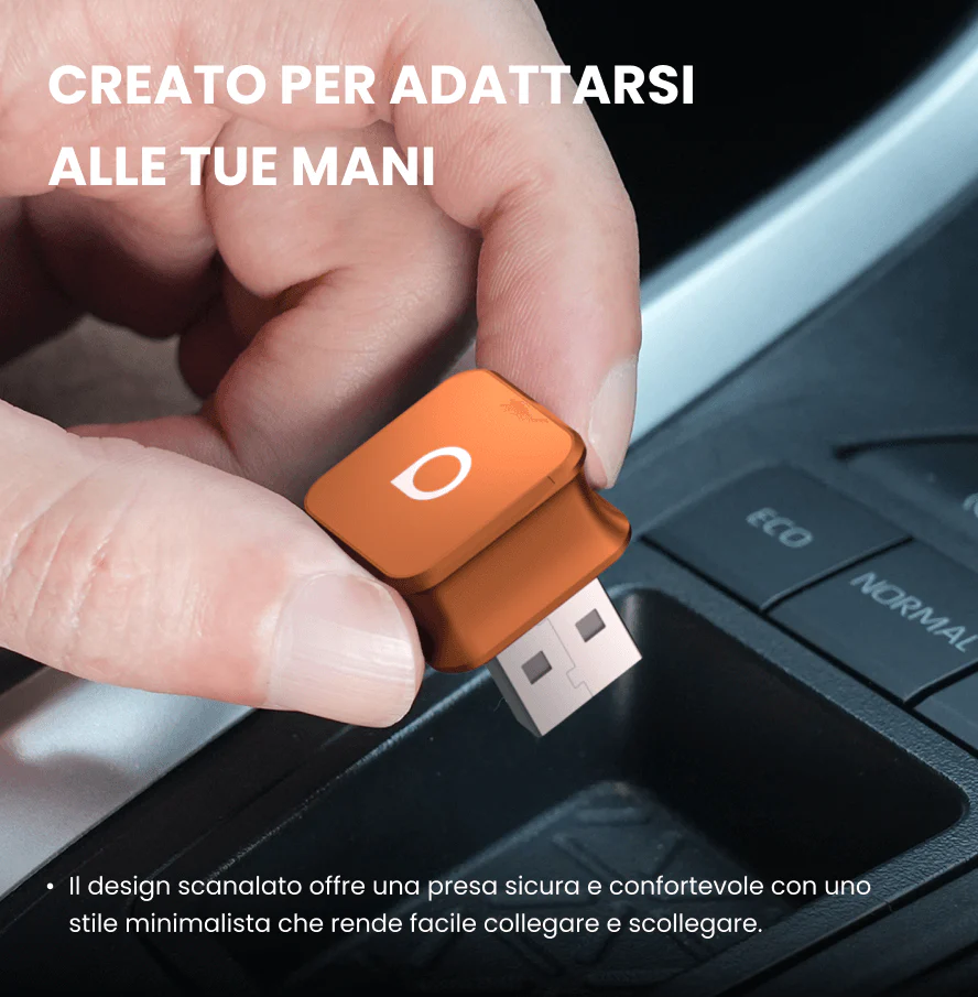 OTTOCAST®Mini cube 3.0 Adapter - Cosmic Orange - Image 10