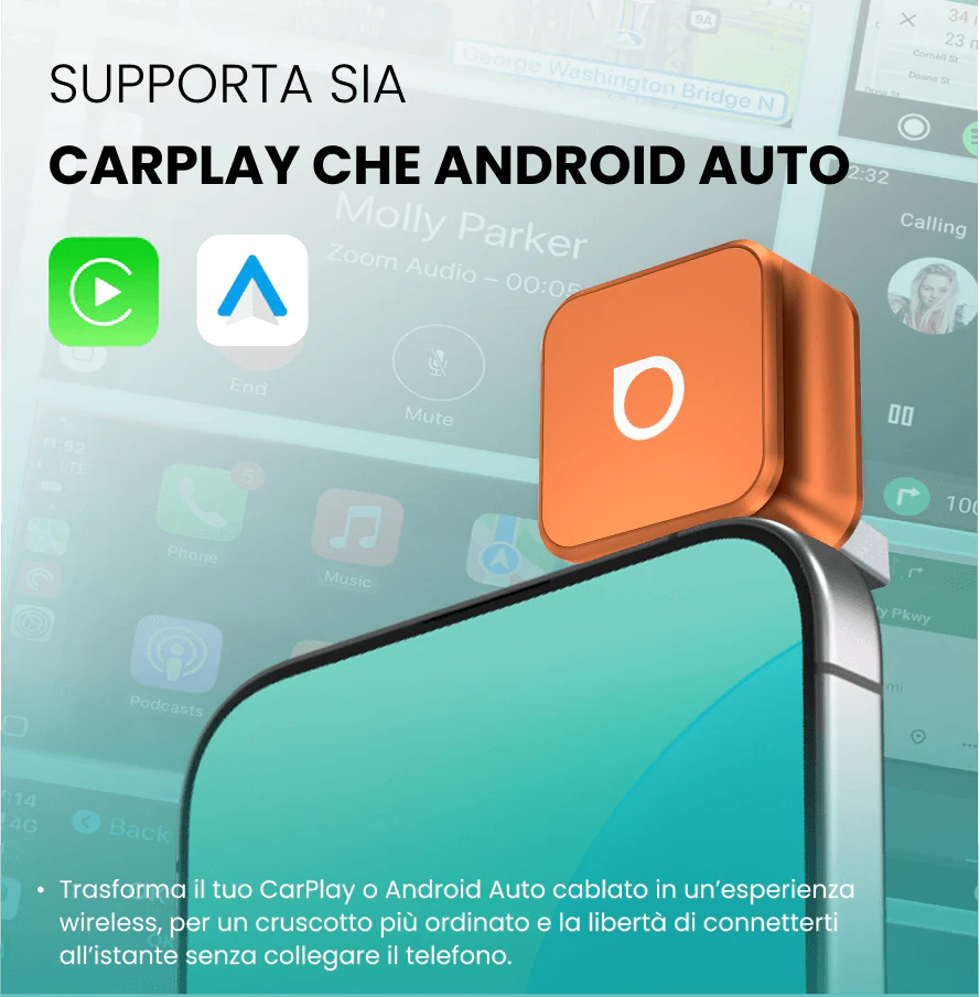 OTTOCAST®Mini cube 3.0 Adapter - Cosmic Orange - Image 16