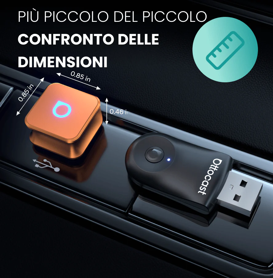 OTTOCAST®Mini cube 3.0 Adapter - Cosmic Orange - Image 7