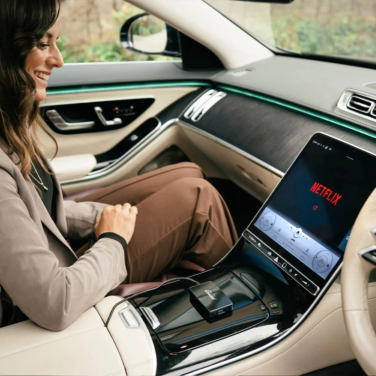 Play2Video Pro | Netflix, YouTube, Prime Video e Adattatore Wireless CarPlay Android Auto - Image 7